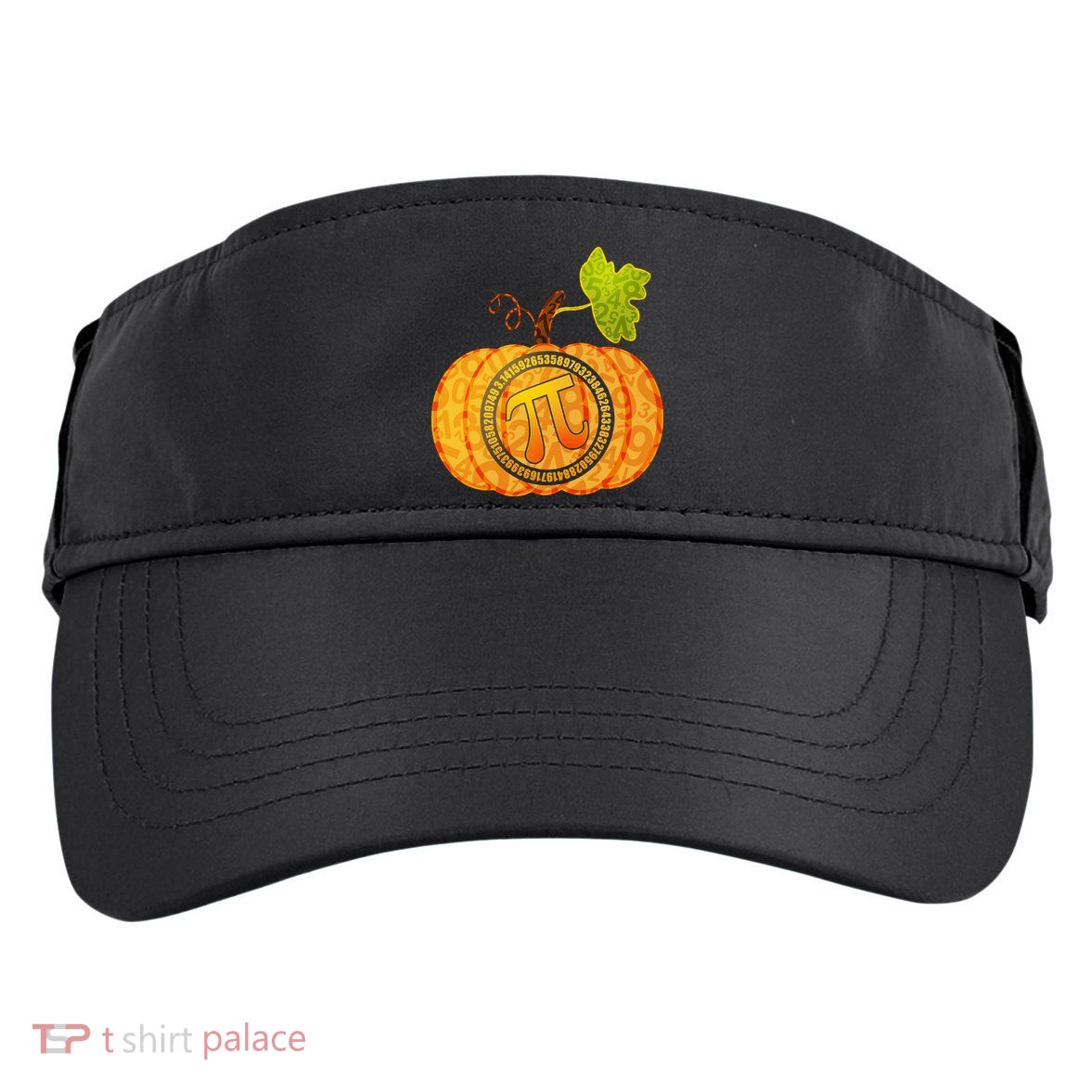 Fall Pumpkin Pi 3.14 Autumn Adult Drive Performance Visor