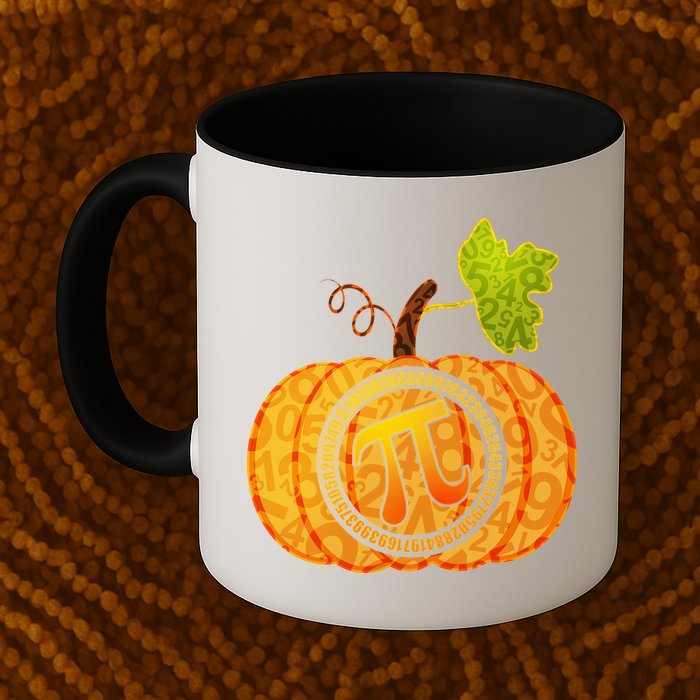 Fall Pumpkin Pi 3.14 Autumn Mug