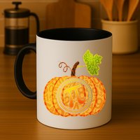 Fall Pumpkin Pi 3.14 Autumn Mug