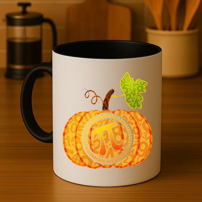 Fall Pumpkin Pi 3.14 Autumn Mug