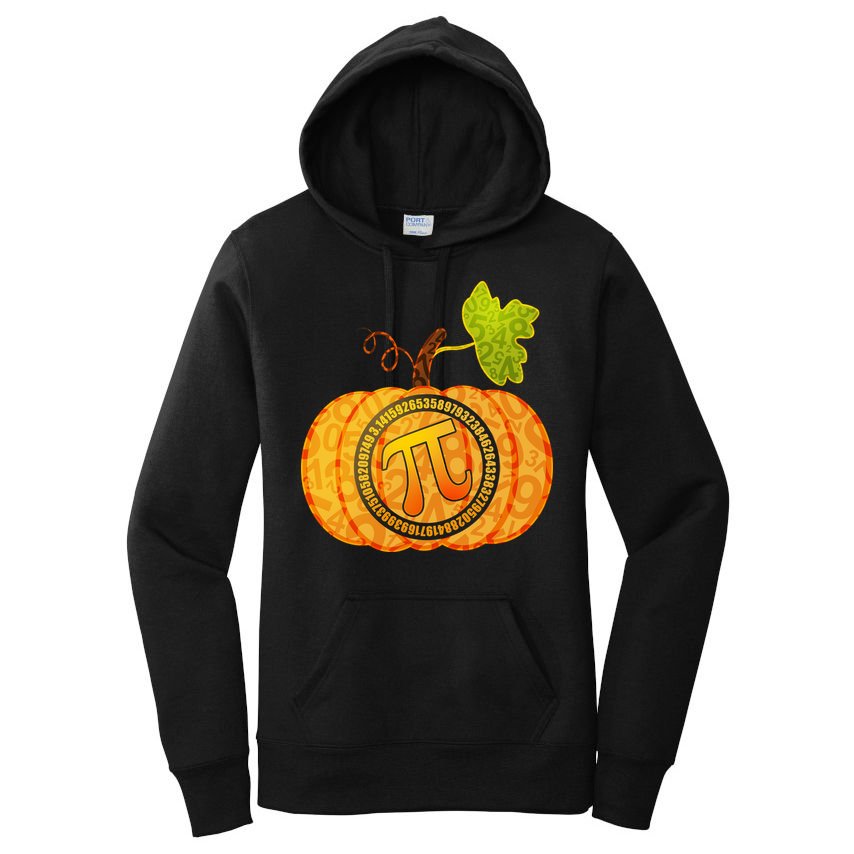 Fall Pumpkin Pi 3.14 Autumn Women's Pullover Hoodie