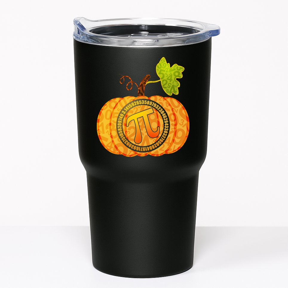 Fall Pumpkin Pi 3.14 Autumn Tumbler