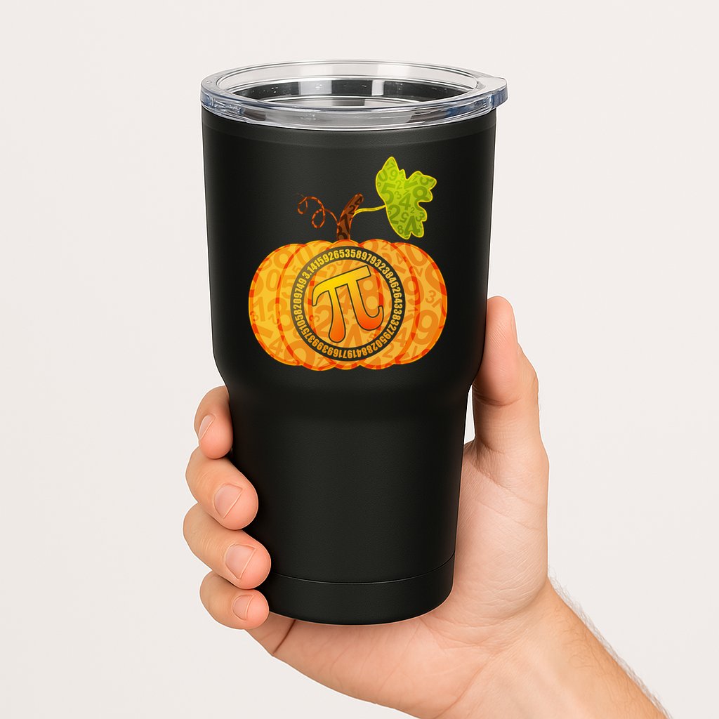 Fall Pumpkin Pi 3.14 Autumn Tumbler