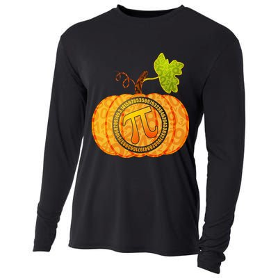 Fall Pumpkin Pi 3.14 Autumn Cooling Performance Long Sleeve Crew
