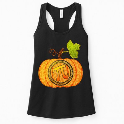 Fall Pumpkin Pi 3.14 Autumn Womens Tank Top