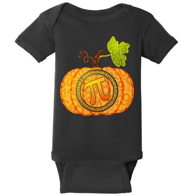 Fall Pumpkin Pi 3.14 Autumn Baby Bodysuit