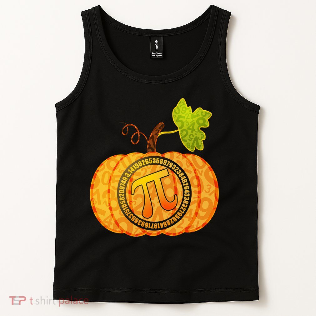 Fall Pumpkin Pi 3.14 Autumn Tank Top