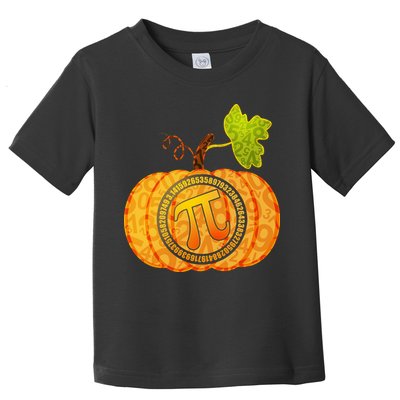 Fall Pumpkin Pi 3.14 Autumn Toddler T-Shirt