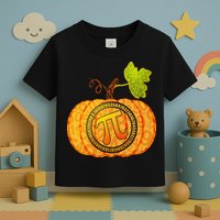Fall Pumpkin Pi 3.14 Autumn Toddler T-Shirt