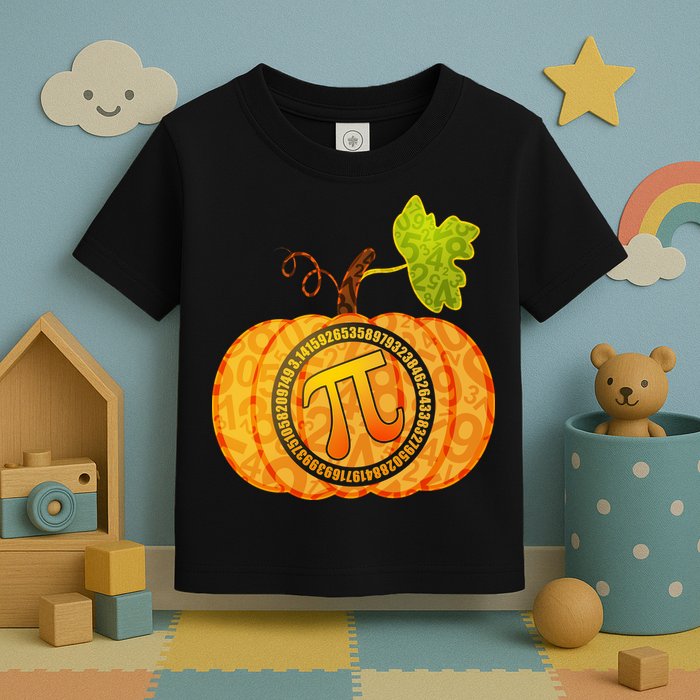 Fall Pumpkin Pi 3.14 Autumn Toddler T-Shirt