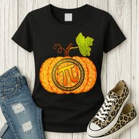 Fall Pumpkin Pi 3.14 Autumn Womens T-Shirt