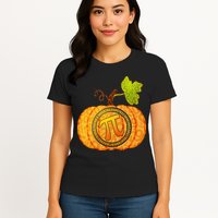 Fall Pumpkin Pi 3.14 Autumn Womens T-Shirt