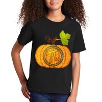 Fall Pumpkin Pi 3.14 Autumn Kids T-Shirt
