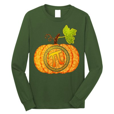 Fall Pumpkin Pi 3.14 Autumn Long Sleeve Shirt