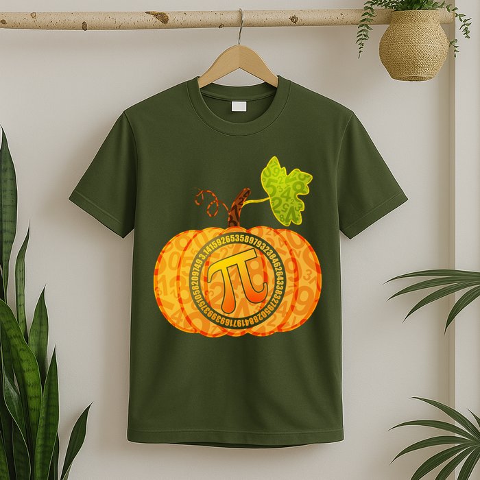 Fall Pumpkin Pi 3.14 Autumn T-Shirt