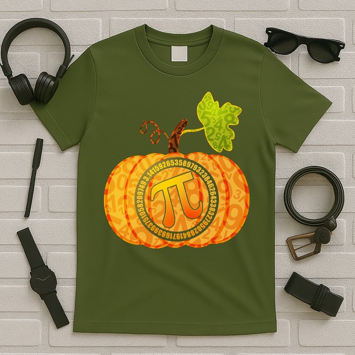 Fall Pumpkin Pi 3.14 Autumn T-Shirt
