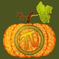 Fall Pumpkin Pi 3.14 Autumn V-Neck T-Shirt