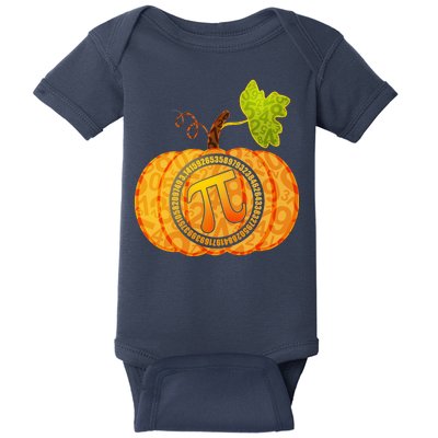 Fall Pumpkin Pi 3.14 Autumn Baby Bodysuit