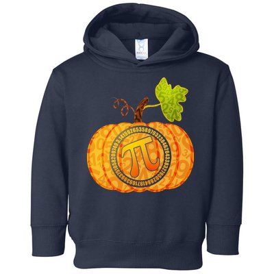 Fall Pumpkin Pi 3.14 Autumn Toddler Hoodie