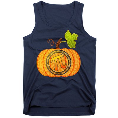 Fall Pumpkin Pi 3.14 Autumn Tank Top