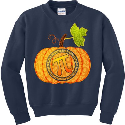 Fall Pumpkin Pi 3.14 Autumn Kids Sweatshirt