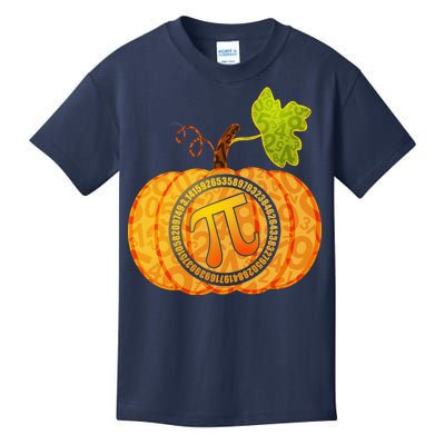 Fall Pumpkin Pi 3.14 Autumn Kids T-Shirt