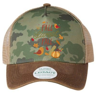 Fall Sweet Fall Autmn Legacy Tie Dye Trucker Hat