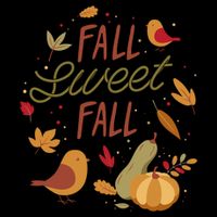 Fall Sweet Fall Autmn Toddler Hoodie