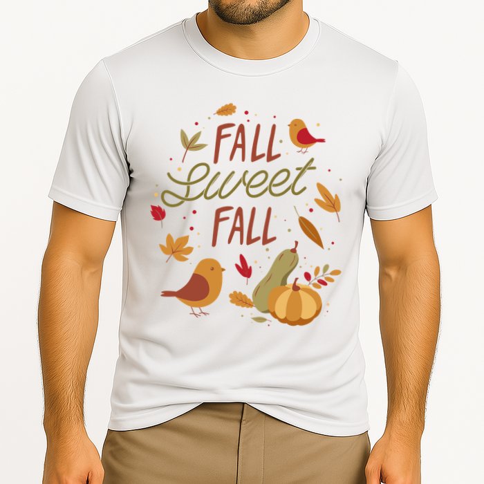 Fall Sweet Fall Autmn Cooling Performance Crew T-Shirt