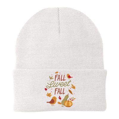 Fall Sweet Fall Autmn Knit Cap Winter Beanie