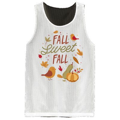 Fall Sweet Fall Autmn Mesh Reversible Basketball Jersey Tank