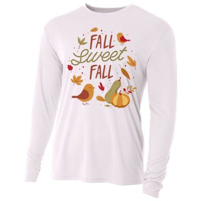 Fall Sweet Fall Autmn Cooling Performance Long Sleeve Crew