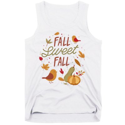 Fall Sweet Fall Autmn Tank Top