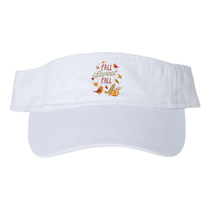 Fall Sweet Fall Autmn Valucap Bio-Washed Visor