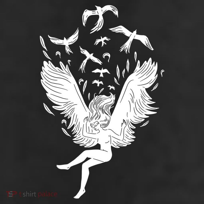 Falling Angel Doves Cool Comfort Performance Bucket Hat