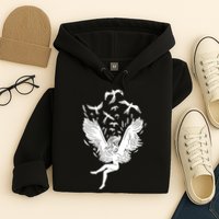 Falling Angel Doves Hoodie