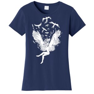 Falling Angel Doves Women's T-Shirt