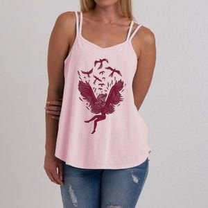 Falling Angel Doves Women's Strappy Tank