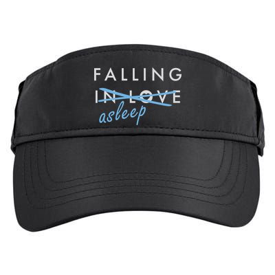 Falling In Love Asleep Adult Drive Performance Visor