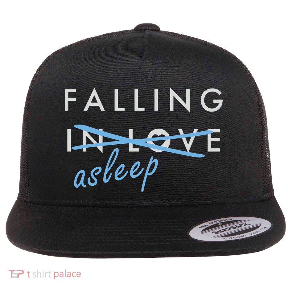 Falling In Love Asleep Flatbill Hat