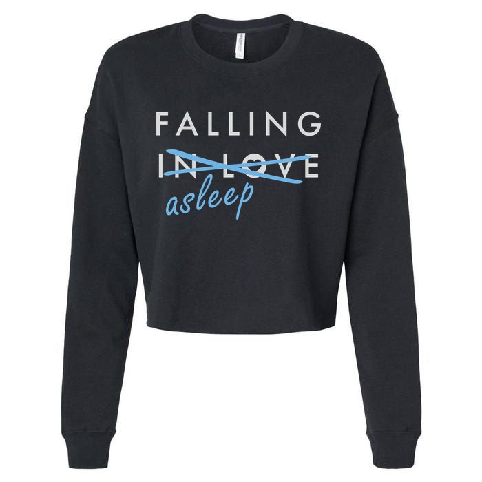 Falling In Love Asleep Cropped Pullover Crew