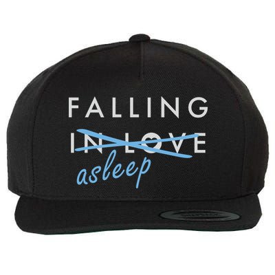 Falling In Love Asleep Wool Snapback Cap