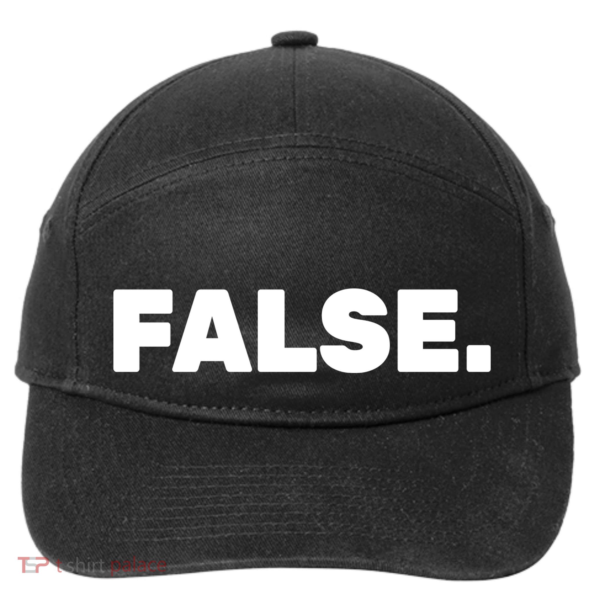 False. 7-Panel Snapback Hat