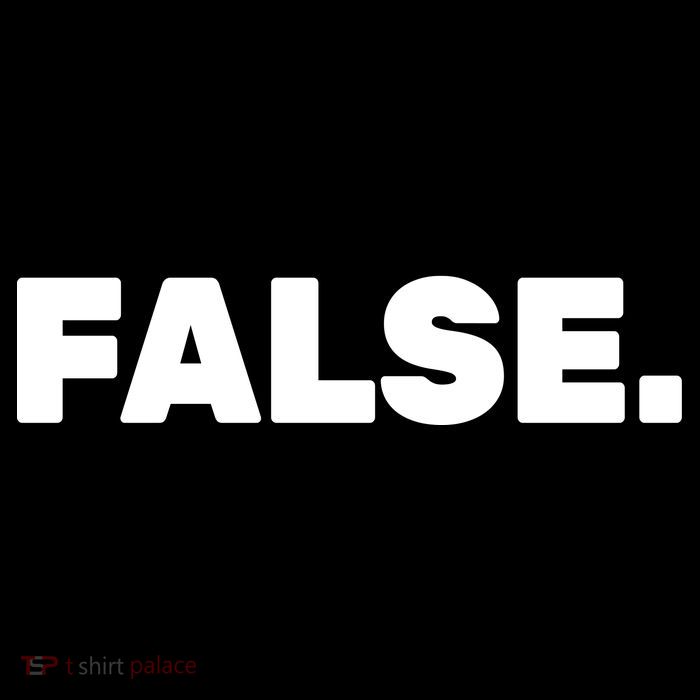 False. Poster