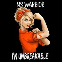 Fight Against MS Awareness I'M Unbreakable Sustainable Bucket Hat