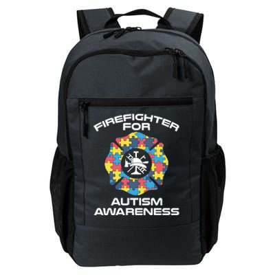 Firefighter Autism Meaningful Gift Best Firefighters Design Meaningful Gift Daily Commute Backpack