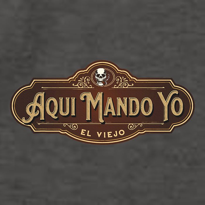 Funny Aquí Mando Yo El Viejo Vector Backpack