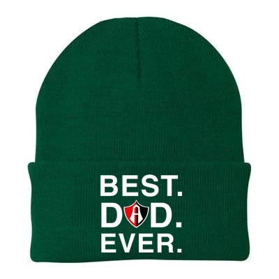 FC Atlas Mexico Best Dad Ever Football Club Orgullo Mexicano Knit Cap Winter Beanie