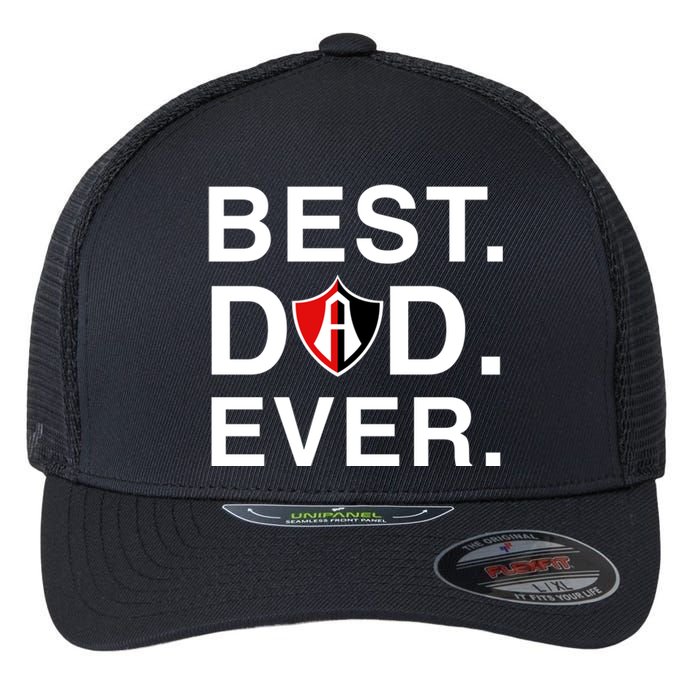 FC Atlas Mexico Best Dad Ever Football Club Orgullo Mexicano Flexfit Unipanel Trucker Cap