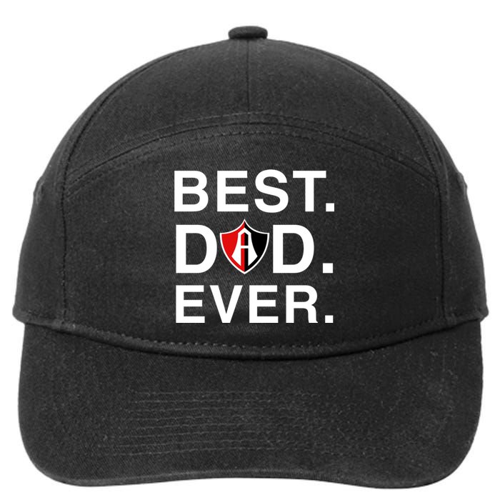 FC Atlas Mexico Best Dad Ever Football Club Orgullo Mexicano 7-Panel Snapback Hat